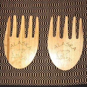 Salad and pasta server